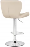 Барный стул Woodville Porch beige / chrome 15510
