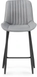 Полубарный стул Notta Седа К светло-серый / черный 511175