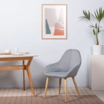 Стул R-Home Kent Сканди Грей Натур