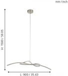 Подвесной светильник Eglo Novafeltria 97938