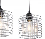 Подвесной светильник Escada Grid 10190/3S Chrome (220V, на проводе)