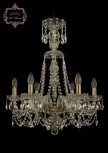 Подвесная люстра Art Classic 11.11 11.11.6.195.XL-68.Br.Sp (220V, хрусталь, на цепи, подсвечник, свеча)