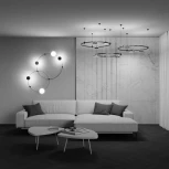 Трековый светильник магнитный 4000K 7Вт Maytoni Plato TR152-1-7W4K-B (LED, 24V, круглые)