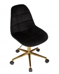 Офисное кресло для персонала DIANA (чёрный велюр (MJ9-101))