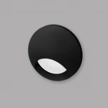 Подсветка для лестниц встраиваемая Imex Paso IL.0013.3000-BK (LED, 220V, круглые, IP54)