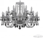 Подвесная люстра Bohemia 1402 1402/12+6/300 Ni K731