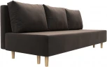 Диван прямой Лига-033 (Коричневый/Велюр) Лига Диванов арт.121092