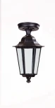 Потолочный светильник уличный Oasis Light PETERSBURG S 79805SA Bl (220V, фонарь, IP44)