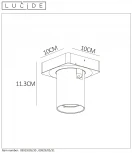 Спот Lucide Nigel 09929/05/31 (220V, круглые)