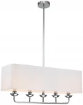 Потолочная люстра на штанге Bovilla 10175/4 E14*40W Chrome (220V)