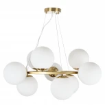 Подвесная люстра MyFar Aerton MR2942-9P (220V, на тросе, шарики)