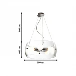 Подвесная люстра Favourite Tropfen 1693-5P