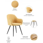 Стул Frida латте