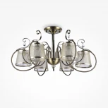 Потолочная люстра Freya Simone FR2020-PL-06-BZ (220V, подвески)