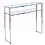 Консольный стол AllConsoles 1042-CS clear серебряный