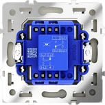 Перекрестный переключатель одноклавишный (сталь) Voltum S70 VLS010505