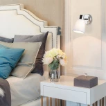 Спот Eurosvet Culver 20080/1 хром/голубой