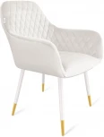 Стул SHT-ST38/S129 зефирный/белый муар/золото Sheffilton 2883947802