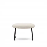 Пуфик La Forma (ex Julia Grup) Belina (Белый/ Фанера)