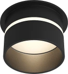 Встраиваемый точечный светильник Denkirs DK2404 DK2404-BK (220V, круглые, IP44)