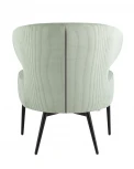 Кресло Stool Group лаунж Royal Stripes велюр фисташковый УТ000036777