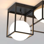 Потолочная люстра Mantra Desigual 7600 (220V, шарики, куб)