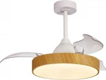 Люстра потолочная-вентилятор с ПДУ Mantra Alaska 8756 (регулировка яркости, LED, 220V)