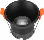 Встраиваемый светильник iLedex Mars 207-7W-D75-3000K-24DG-BK (220V, круглые)