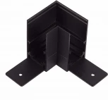 Угол-соединитель для подвесного / накладного магнитного шинопровода ST Luce Skyline 48 ST1007.419.00 Черный