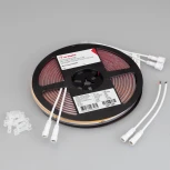Светодиодная лента герметичная SPI-COB-PS-X378-14mm 24V Warm3000-PX63-BPT (7 W/m, IP67, 5m) (Arlight, бегущий огонь) 041742