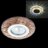 Встраиваемый точечный светильник Reluce 51607-9.0-001MN MR16+LED3W TEA (220V, круглые)