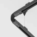 Коннектор гибкий Trinity черный (трехфазный) Maytoni Technical TRA005CF-31B (220V)