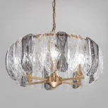 Подвесная люстра Wi-Fi Bogate's Callas 365/6 (220V, управление смартфоном, голосовое управление, умный дом - Minimir Home, Алиса, Маруся, Салют, на цепи)