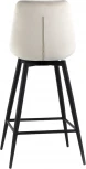 Стул барный Флекс с поворотным механизмом велюр бежевый Stool Group арт.УТ000040033