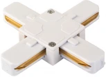 Соединитель «X» для однофазного шинопровода 220V для монтажа на поверхность Imex TR-X WH