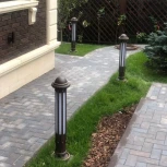 Уличный наземный светильник Runden Колонна V10231 (220V, круглые, IP44)