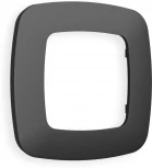 Рамка Ambrella Volt OMEGA Ecta (Графит Мягкое касание) 1-ая OF140801