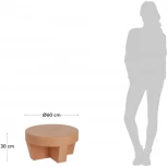 Стол уличный La Forma (ex Julia Grup) Vilena (Терракотовый)