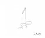 Подвесной светильник iLedex Ring Star 9004-4-D WH