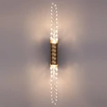 Бра Odeon Light Kolos 5449/5WL сатинированн.латунь/прозрачн./металл/стекло LED 5W 3000K (220V)