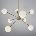 Потолочная люстра на штанге Zortes Ragy ZRS.1893.08 (220V, шарики, IP21)