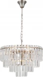 Подвесная люстра хрустальная Moderli Crystal V10738-9P (220V, на цепи)