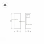 Наземный светильник Arlight LGD-MARK-BOLL 029975 (LED, 220V, IP54)