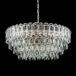 Подвесная люстра хрустальная Modelux MODELUX ML.7085.800 GD