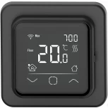 Электронный терморегулятор IQWatt Smart Heat Wi-Fi Black