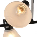 Потолочная люстра на штанге Reluce 01553-3.3-04B BK+CR (220V)