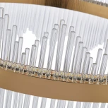 Подвесная люстра Arte Milano Venezia 311033/D600 BS (регулировка яркости, LED, 220V, хрусталь, пульт управления, на тросе, круглые)