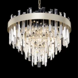 Подвесная люстра Citilux Лаура CL301262 (220V, хрусталь, на цепи, круглые)