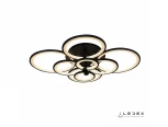 Потолочная люстра iLedex Ring A001/8 BK (220V, пульт управления, кольцо)