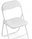Стул Woodville на металлокаркасе Fold 1 складной white / white 15478